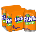 Fanta Orange 330ml (Pack Of 4)