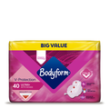 Bodyform Cour-V Ultra Normal Sanitary Towels Wings, 40 pack