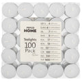Pepco Unscented Tealights (Pack of 100)