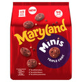Maryland Minis Triple Choc Mini Bags, 118.8g (Pack of 6)