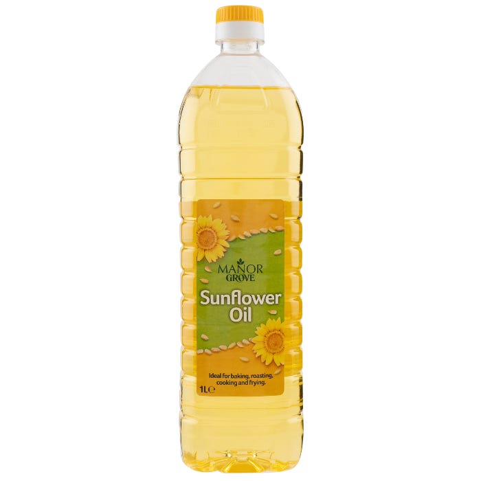 Manor Grove Sunflower Oil, 1L