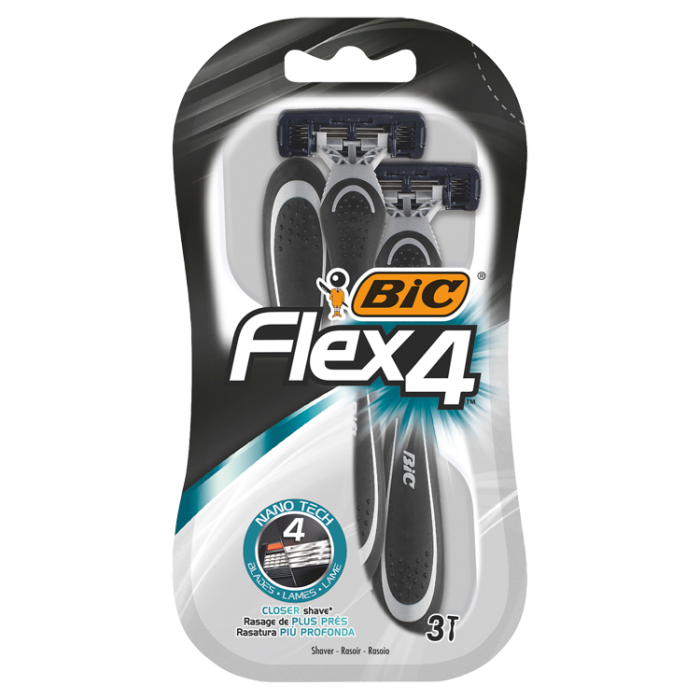BIC Flex 4 Disposable Men's Razors (Pack of 3)