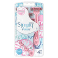 Gillette Venus Simply 3 Razors (Pack of 4)