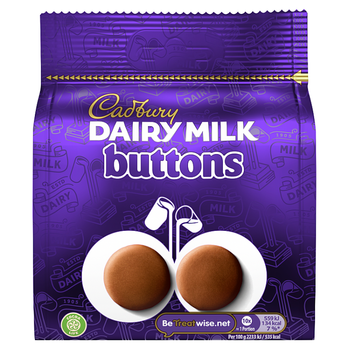 Cadbury Dairy Milk Buttons, 85g
