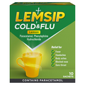 Lemsip Cold & Flu Lemon Sachets (Pack of 10)
