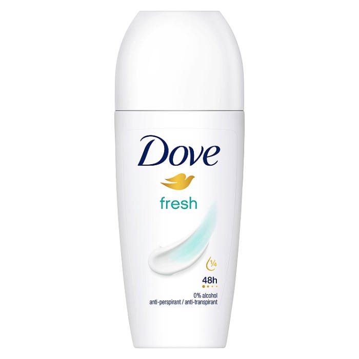 Dove Anti-Perspirant Roll On Fresh, 50ml
