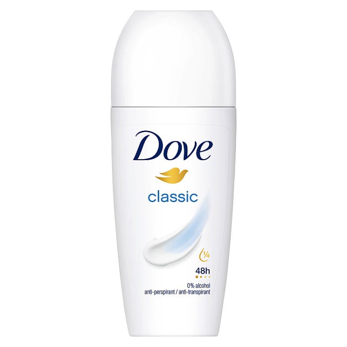 Dove Anti-Perspirant Roll On Classic, 50ml