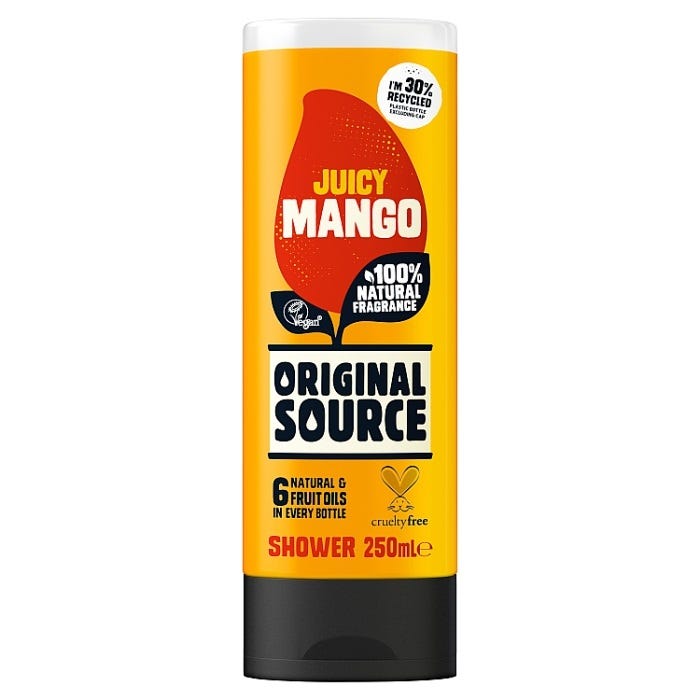 Original Source Shower Gel Juicy Mango, 250ml