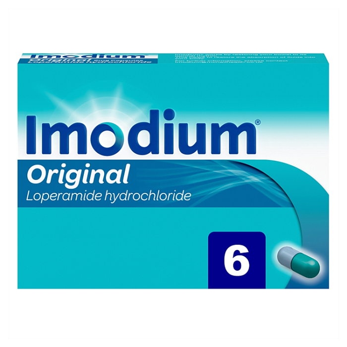 Imodium Original Relief from Diarrhoea In 1 Dose (Pack of 6)