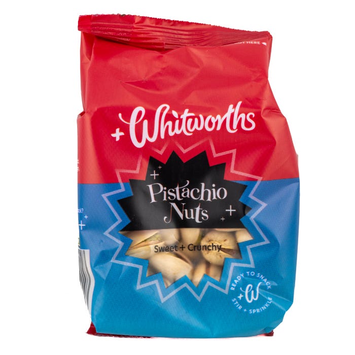 Whitworths Pistachio Nuts, 75g
